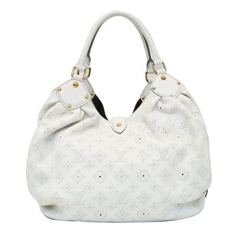 louis vuitton white leather bag|louis vuitton genuine leather handbags.